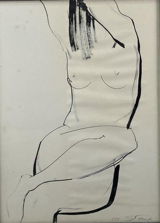 Pair of Nudes Prints by S. Firer - 2