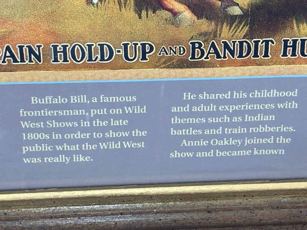 Buffalo Bill's Framed Poster - 4