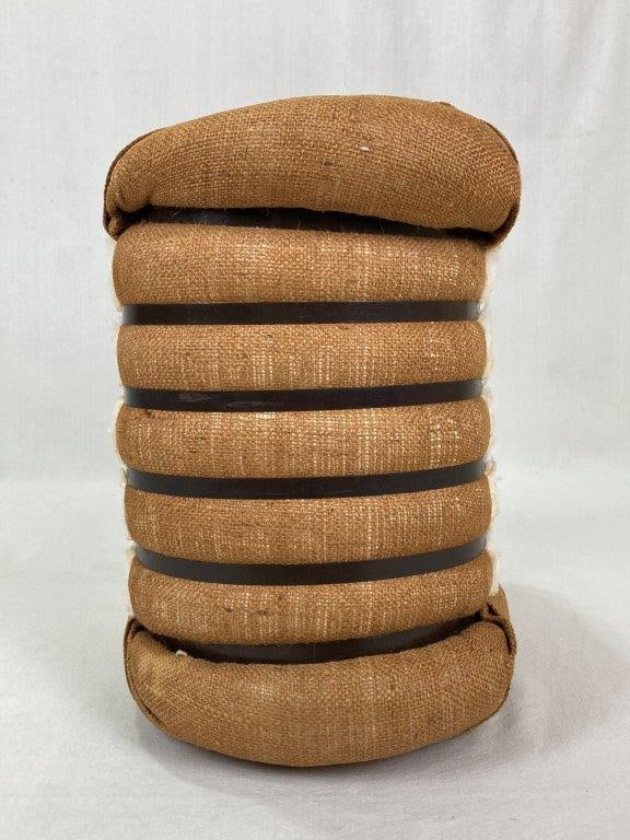 Decorative Burlap Cotton Bale - 6