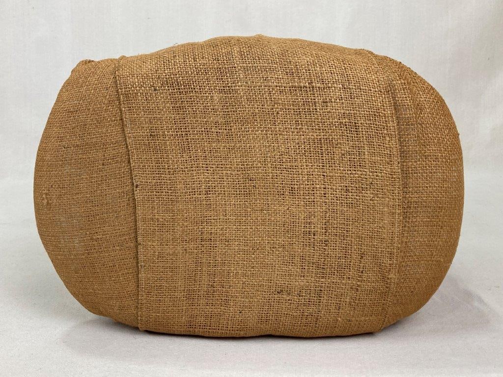 Decorative Burlap Cotton Bale - 7