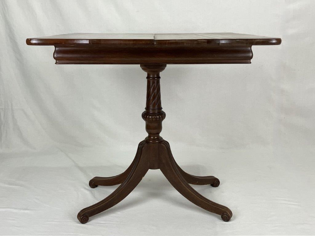 20th Century Mahogany Game Table (1 of 7)