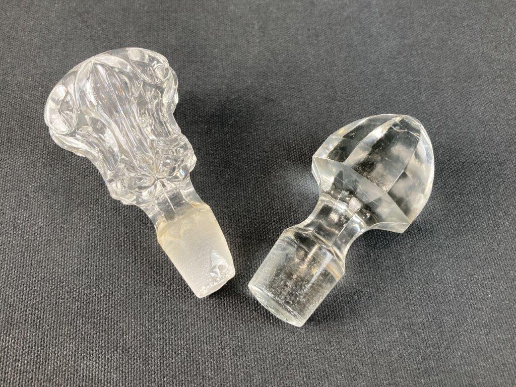 Four Glass Decanters Featuring MCM Holmegaard Blown Glass - 15
