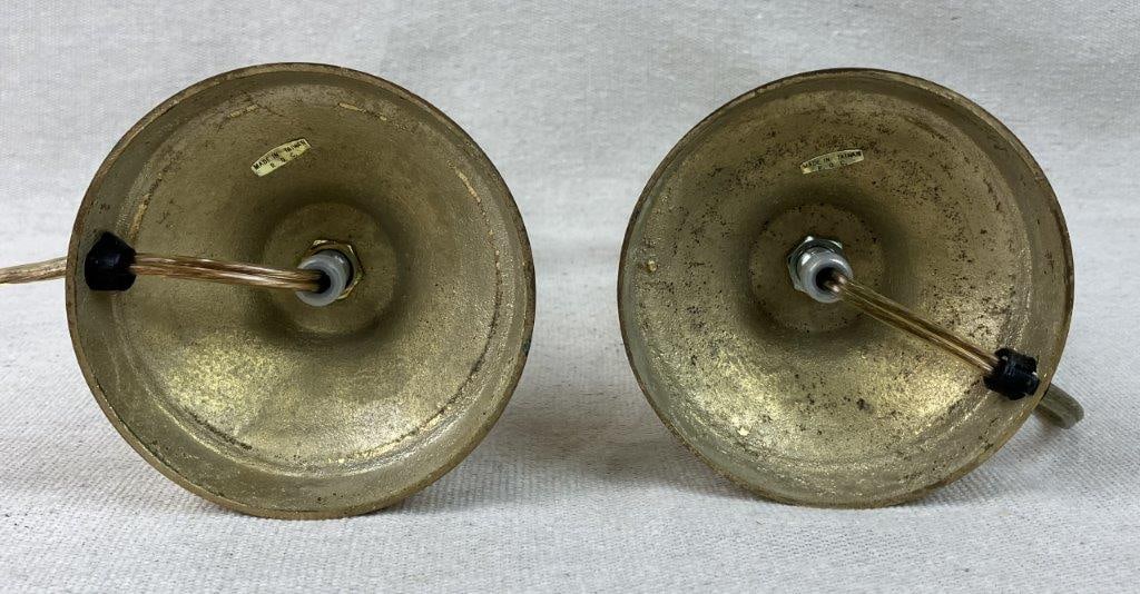 Pair of Neoclassical Style Column Lamps - 7