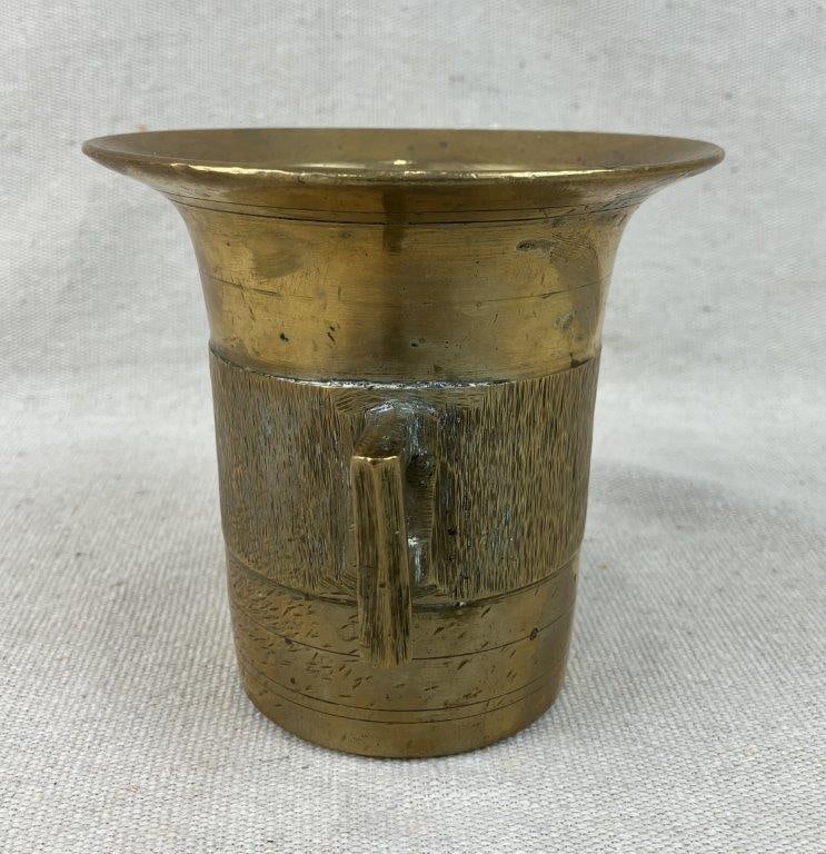 Brass Mortar and Pestle - 7