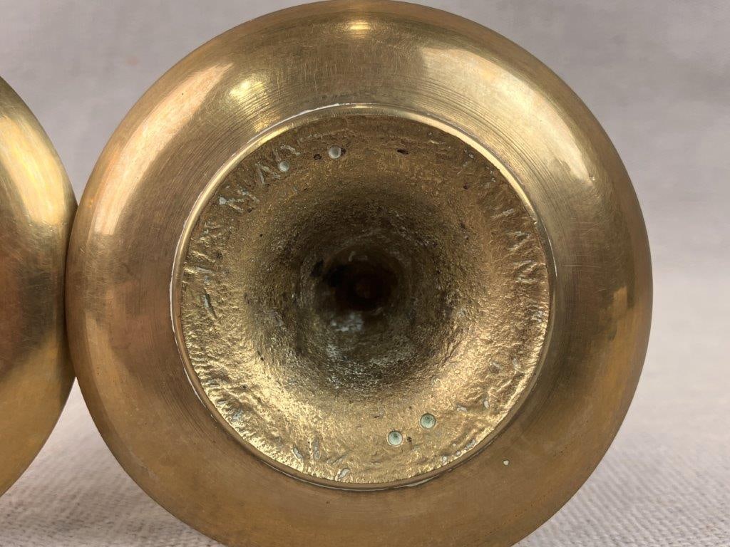 Four Brass Candlesticks - 11