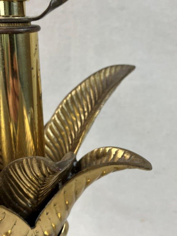 Brass Palm Tree Lamp - 2