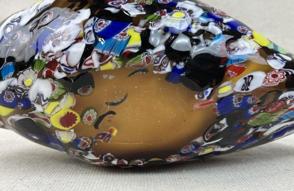 Art Glass Conch Shell - 8