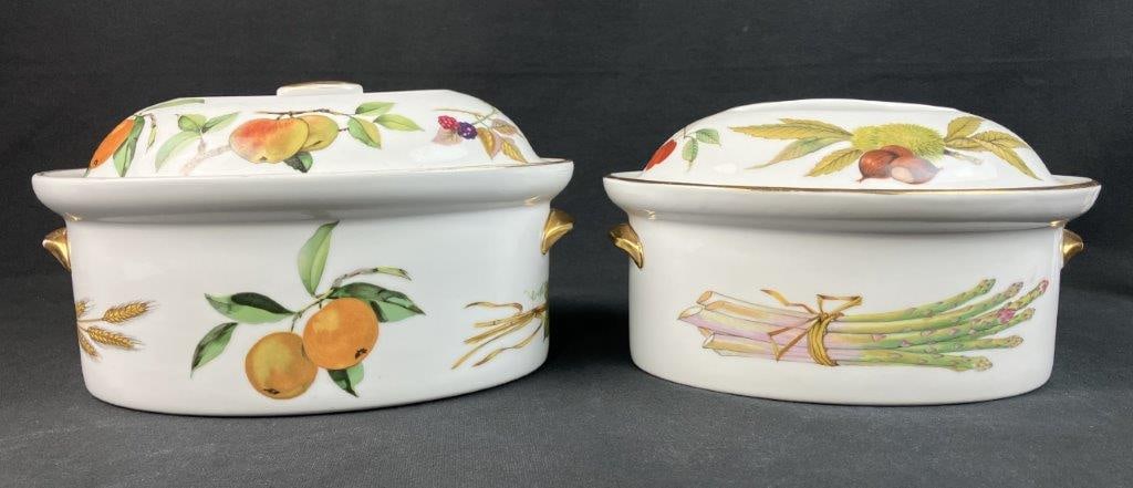 Royal Worcester Evesham Porcelain Dishware - 6