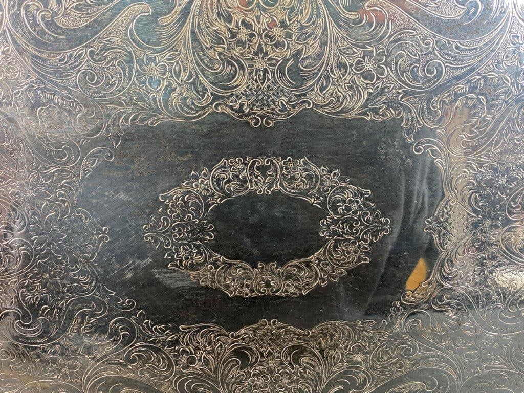 Sheridan Silver Plate Serving Tray - 4