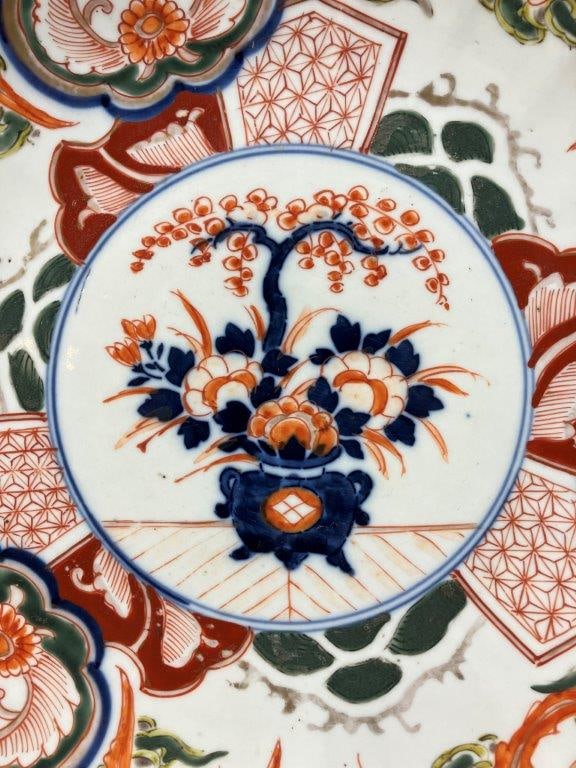 Japanese Imari Porcelain Plate - 3