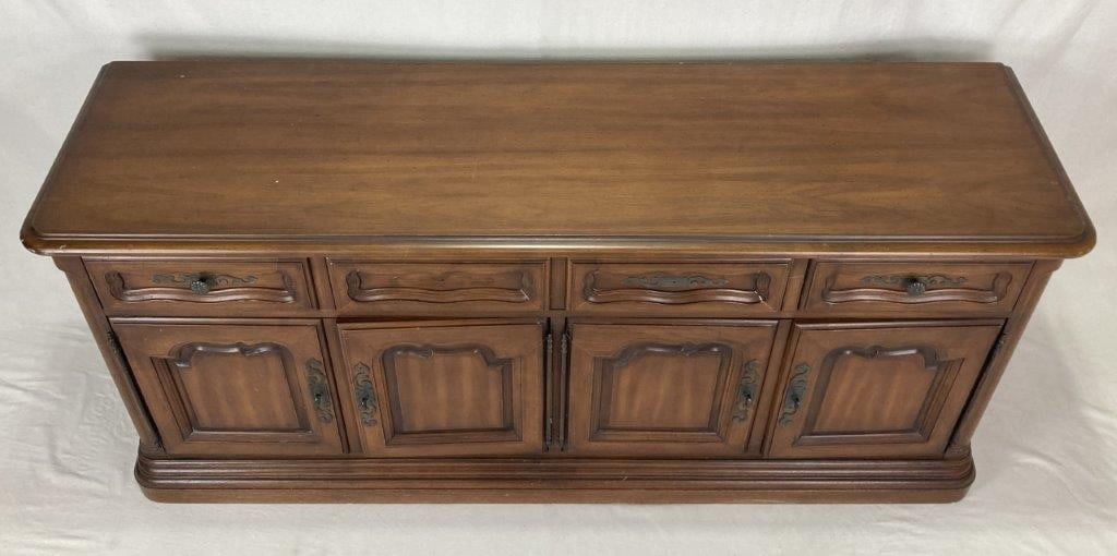 French Style Mahogany Credenza - 2