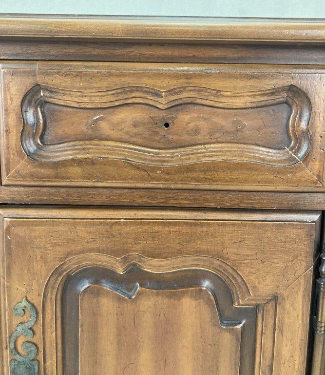 French Style Mahogany Credenza - 6