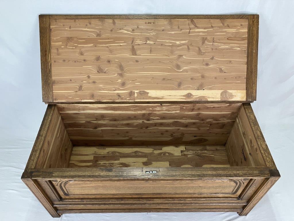 Fine Oak Blanket Chest - 3