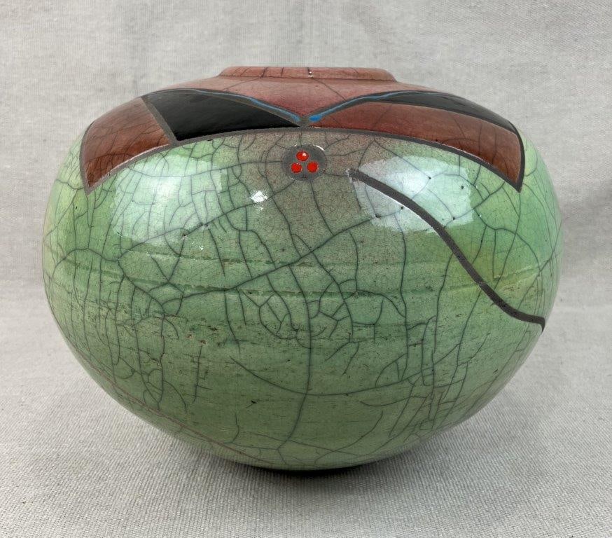 Robert "Bob" Chance Modernist Studio Pottery Vase - 4