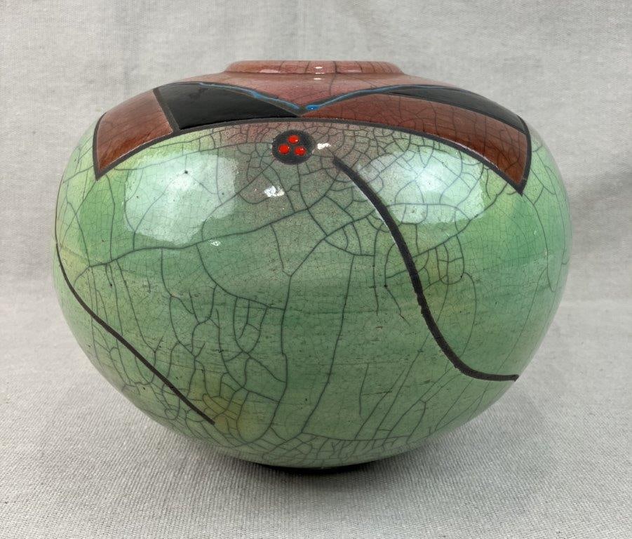 Robert "Bob" Chance Modernist Studio Pottery Vase - 5
