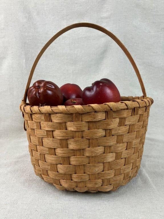 Split Oak Gathering Basket - 3