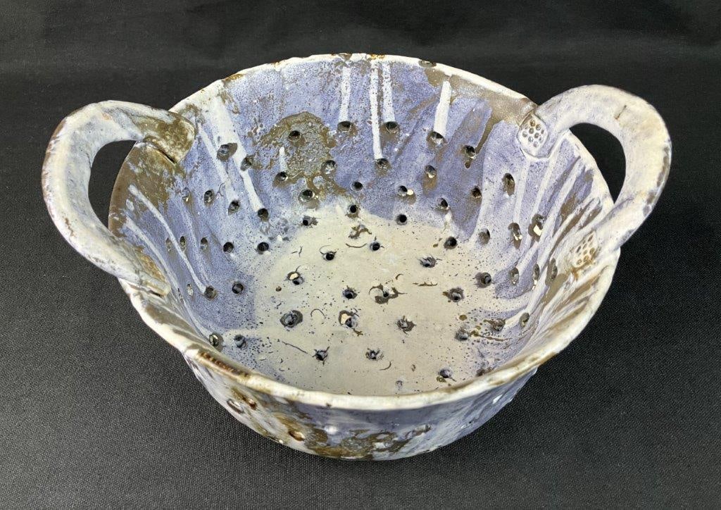 Studio Pottery Berry Bowl - 4