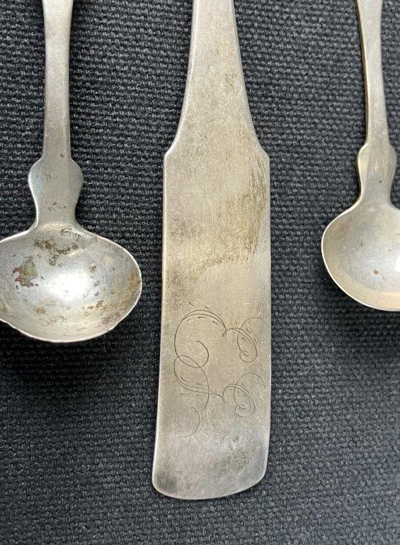 Four Coin Silver Spoons - 2
