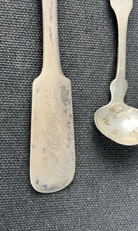 Four Coin Silver Spoons - 3