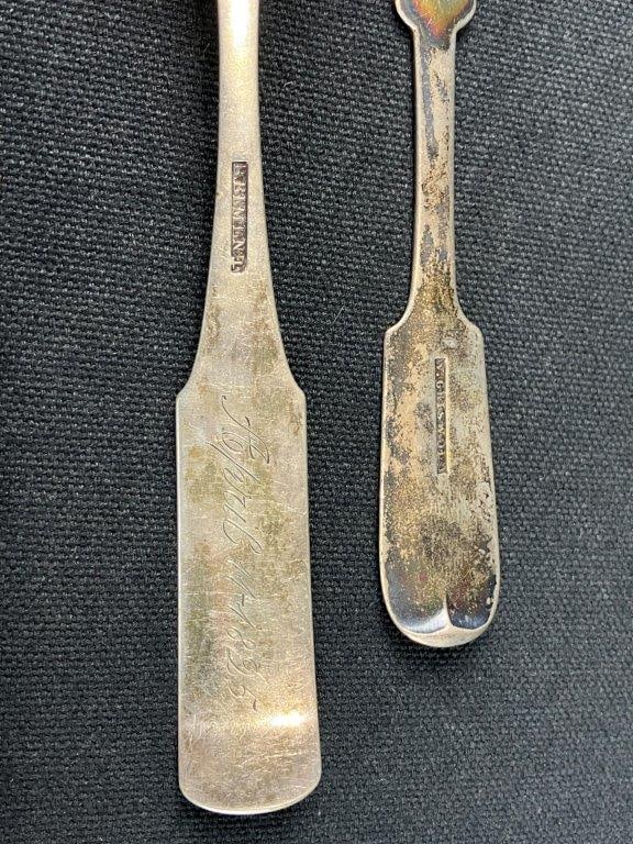 Four Coin Silver Spoons - 5