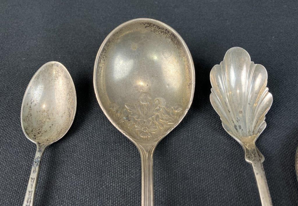 Sterling Silver Flatware and Dish - 2
