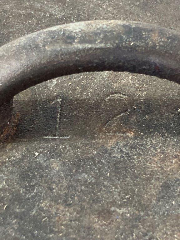 Large Cast Iron Covered Pot - 3
