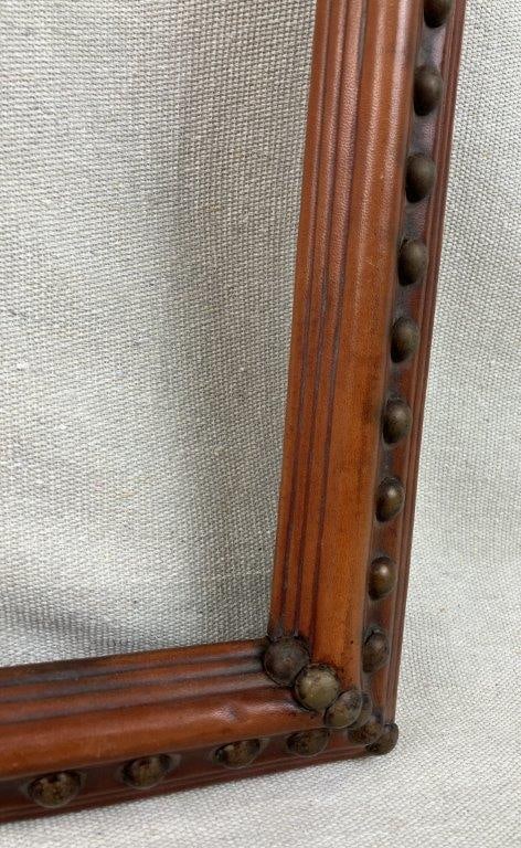 Studded Warm Leather Frame - 2