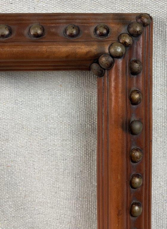 Studded Warm Leather Frame - 3