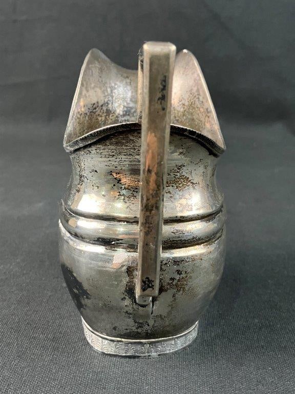 American Coin Silver Pitcher - 9