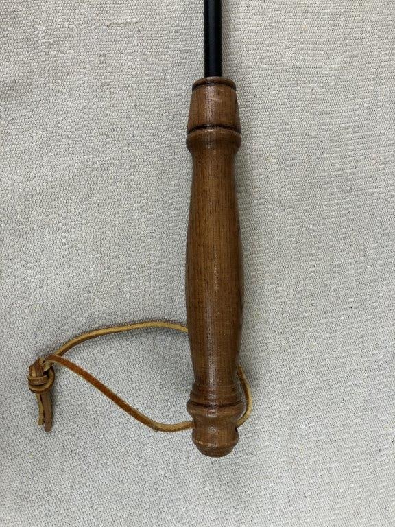 Two Wrought Iron Fireplace Tools - 6