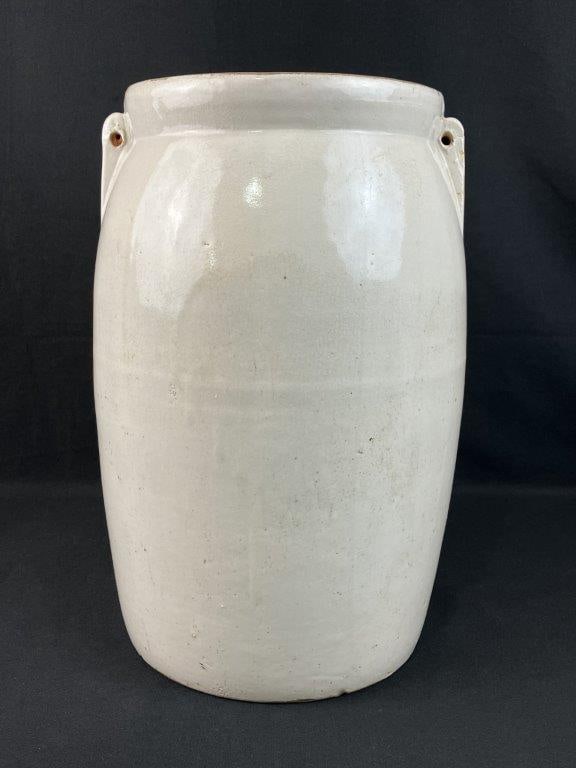 Four-Gallon Stoneware Churn - 5