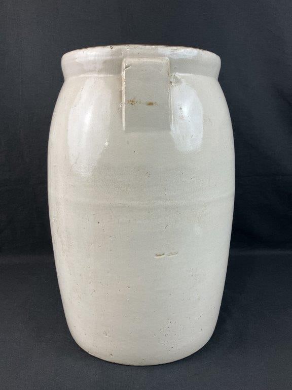 Four-Gallon Stoneware Churn - 6