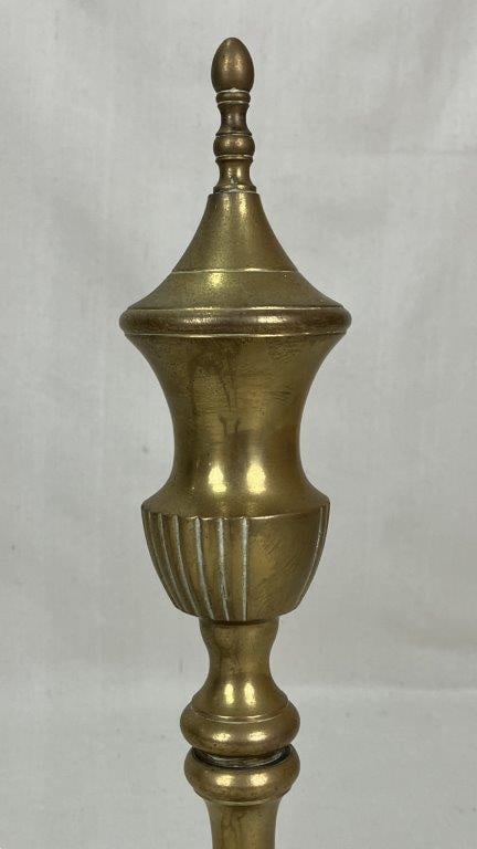 Pair of Brass Andirons - 3