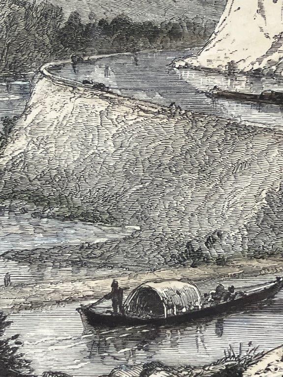 Harry Fenn, The James Above Richmond, Engraving - 3