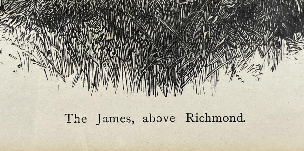Harry Fenn, The James Above Richmond, Engraving - 4