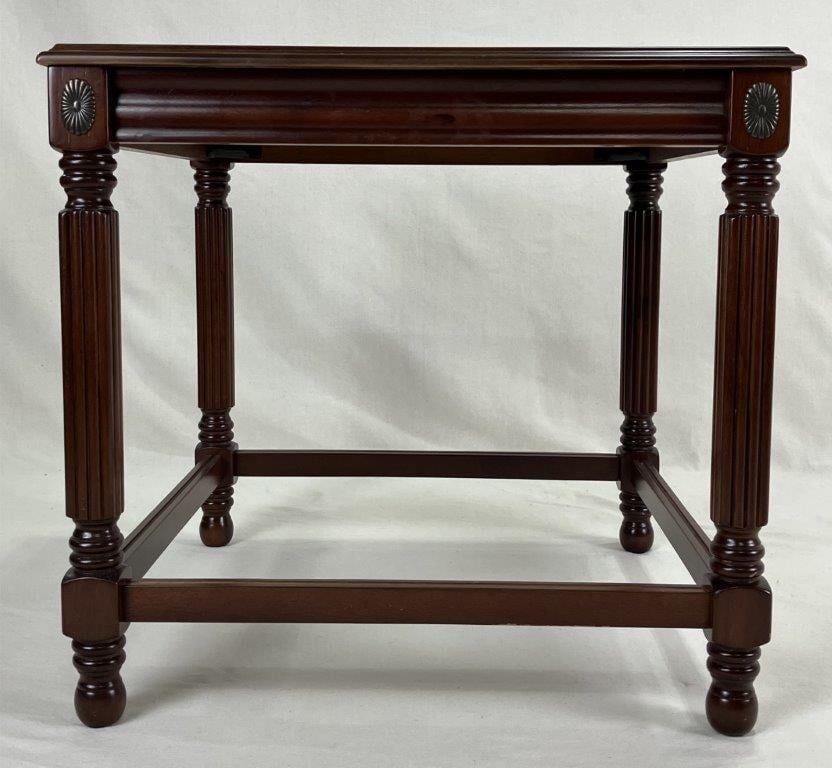 Contemporary Mahogany Table - 6