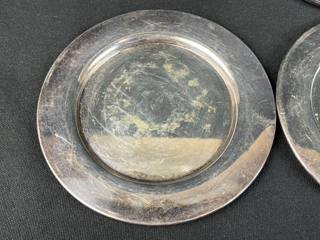 Silverplate Bread and Butter Plates - 3