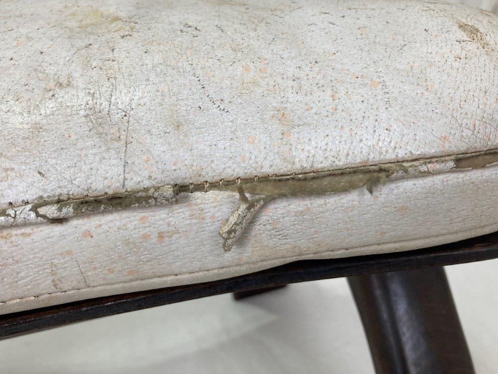 Moroccan Leather Camel Saddle Footstool - 3