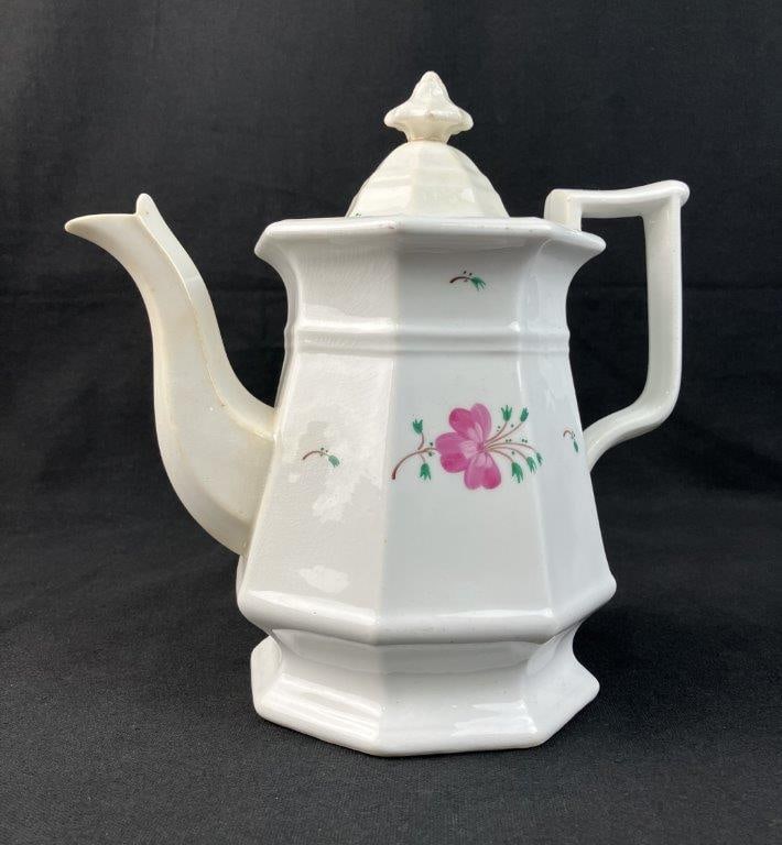 Ironstone Decorated Teapot (1 of 8)