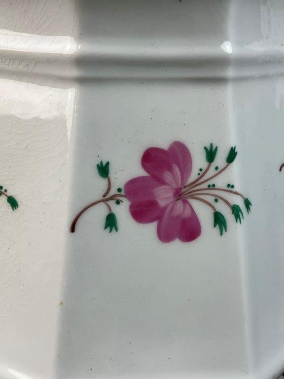 Ironstone Decorated Teapot - 3