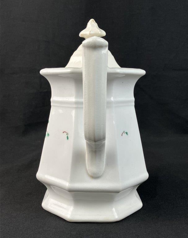 Ironstone Decorated Teapot - 7