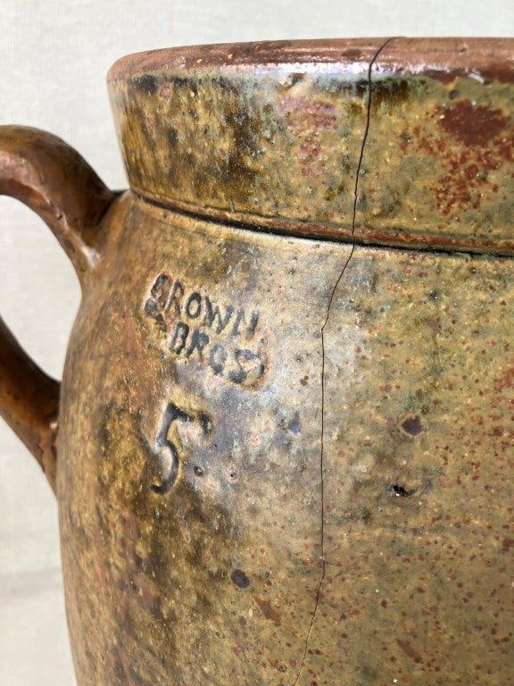 Brown Brothers 5-Gallon Stoneware Storage Jar - 3