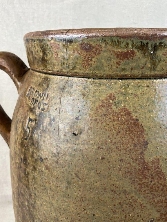 Brown Brothers 5-Gallon Stoneware Storage Jar - 5