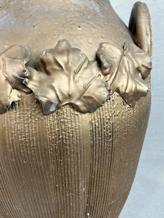 Italian Gilt Terracotta Vase - 2