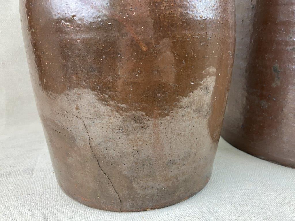 Albany Slip Stoneware Crock and 5-Gallon Churn - 6