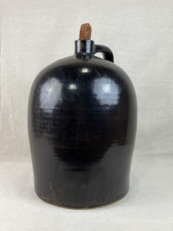 5-Gallon Glazed Stoneware Jug - 2