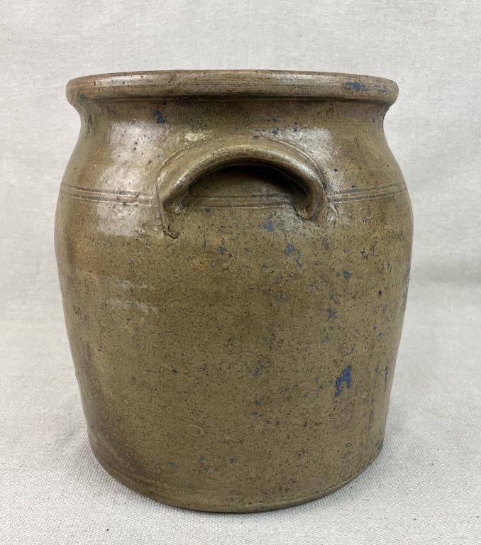 Glazed Stoneware Crock - 2