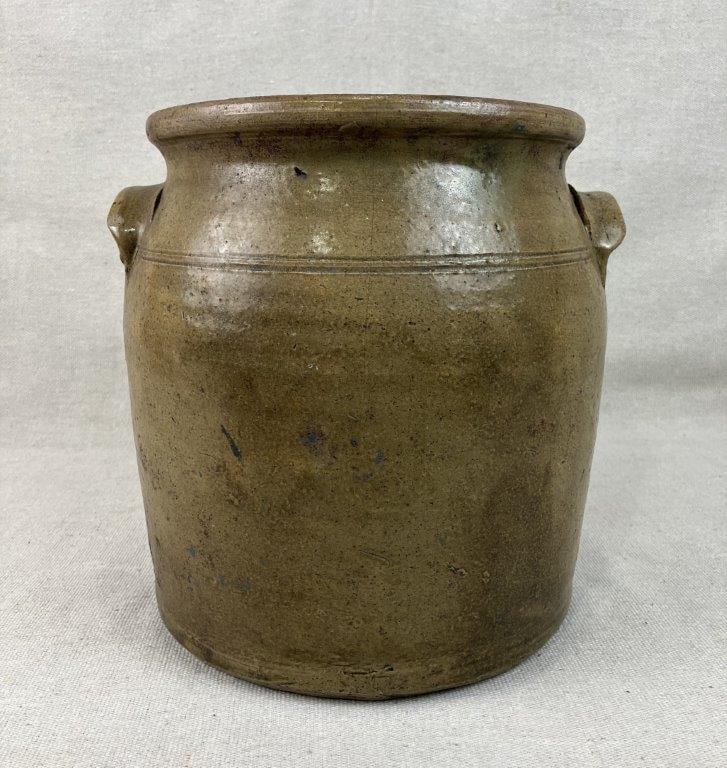 Glazed Stoneware Crock - 3