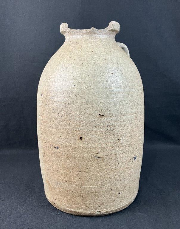Salt-Glazed Stoneware Jar - 2