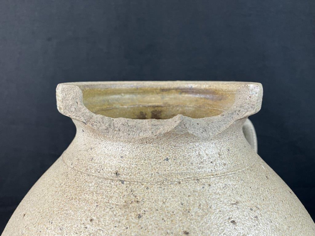 Salt-Glazed Stoneware Jar - 3